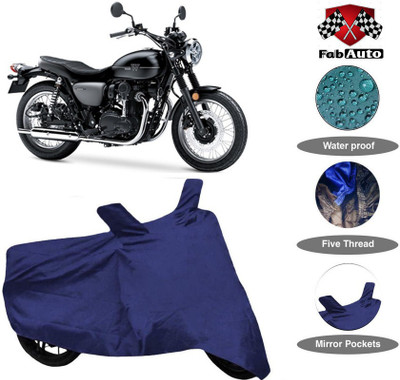 AutoGalaxy Waterproof Two Wheeler Cover for Kawasaki(Ninja, Blue)