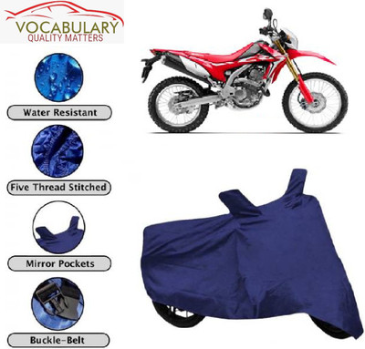 Astips Waterproof Two Wheeler Cover for Honda(CRF 250 L, Blue)