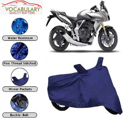 MEGA MARTZZ Waterproof Two Wheeler Cover for Honda(CBF 1000, Blue)