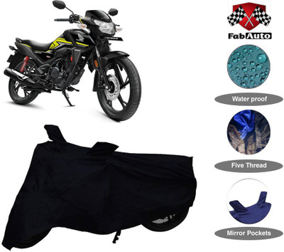 THE REAL ARV Waterproof Two Wheeler Cover for Honda(SP 125, Black)