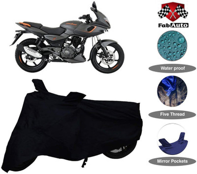 APNEK Waterproof Two Wheeler Cover for Bajaj(Pulsar, Black)