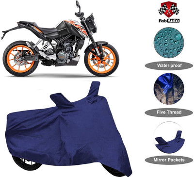 APNEK Waterproof Two Wheeler Cover for KTM(Duke 200, Blue)