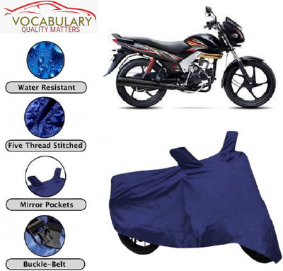 MEGA MARTZZ Waterproof Two Wheeler Cover for Mahindra(Centuro, Blue)
