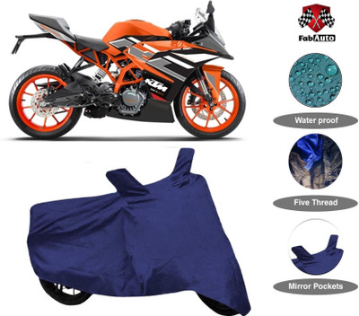 APNEK Waterproof Two Wheeler Cover for KTM(RC 200, Blue)