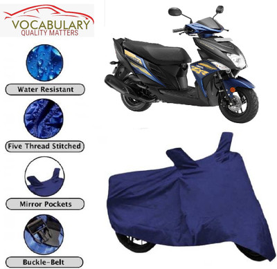 Astips Waterproof Two Wheeler Cover for Yamaha(Cygnus Ray ZR, Blue)