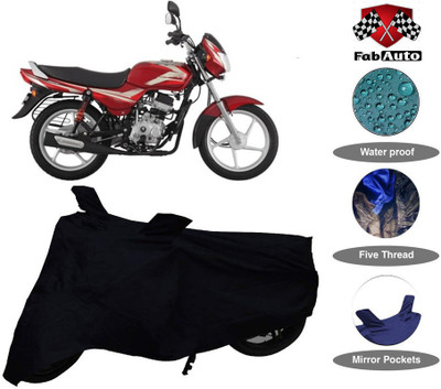 THE REAL ARV Waterproof Two Wheeler Cover for Bajaj(CT110, Black)