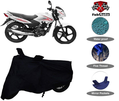 Mdstar Waterproof Two Wheeler Cover for TVS(Sport, Black)