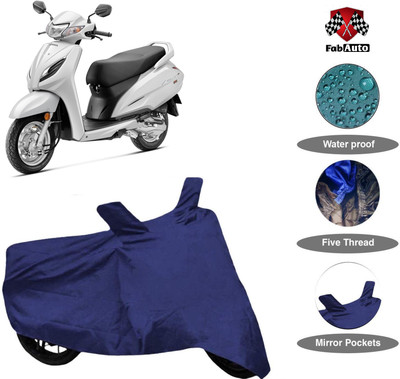 FabAuto Waterproof Two Wheeler Cover for Honda(Activa 6G, Blue)