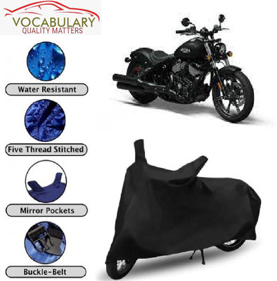 Astips Waterproof Two Wheeler Cover for Indian(Chief Dark Horse, Black)
