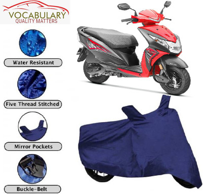 MEGA MARTZZ Waterproof Two Wheeler Cover for Honda(Deo, Blue)
