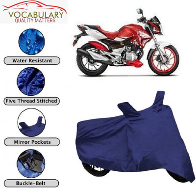 MEGA MARTZZ Waterproof Two Wheeler Cover for Hero(CBZ Extreme, Blue)