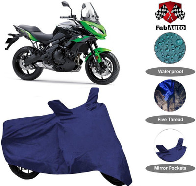 APNEK Waterproof Two Wheeler Cover for Kawasaki(Versys 650, Blue)