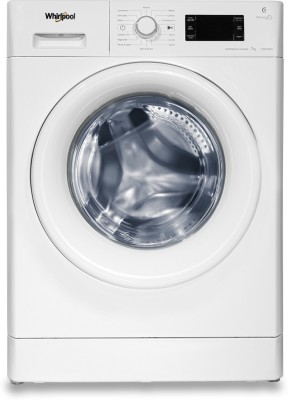 Whirlpool 7 kg Fully Automatic Front Load Washing Machine with In-built Heater White(Fresh Care 7212)