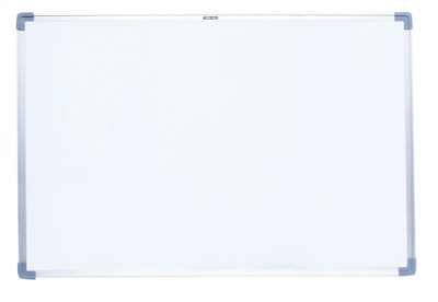 52% OFF on Jagdish Traders Corporate Non Magnetic Non Magnetic Melamine 1.5X2 Ft Non-Magnetic Kunj Whiteboard | Green Chalk Board Surface On Back Side | Sliding Hanging Clips with Robust Aluminium Frame Finishing Whiteboards(Multicolor)