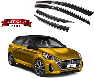 Auto E-Shopping For Front, Rear Wind Deflector(Tinted Hyundai i20)