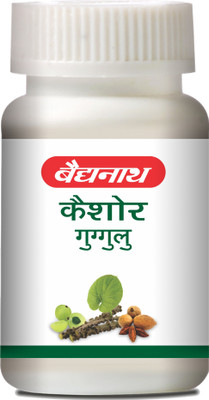 Baidyanath Kaishore Guggulu- An Ayurvedic Formulae | Regulate Uric Acid Levels and Supports comfortable movement of the joints and muscles | Improve metabolism, Digestion and Remove Toxins from the Body |(160 Tablets)