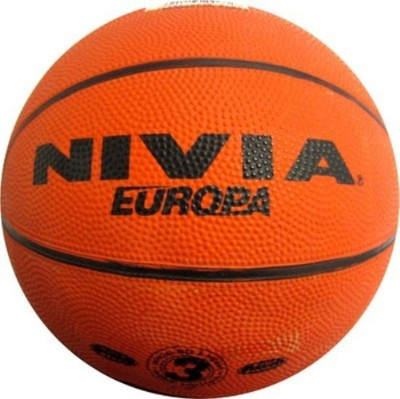 NIVIA Europa Basketball - Size: 3(Kids, Pack of 1, Multicolor)