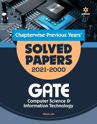 Computer Science and Information Technology Solved Papers GATE 2022  - Chapterwise Previous Years' Solved Papers 2021-2000(English, Paperback, Jain Nitesh)