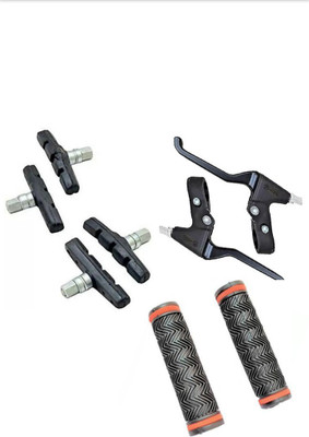 PESKY POWER BREAK LEVER AND SHOE WITH handle grip Brake Shoe (Black) Brake Shoe(Black)