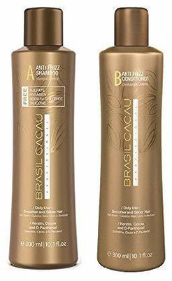 Cadiveu Professional Brazil Cacau Anti Frizz Shampoo + conditioner 300 ml(2 Items in the set)