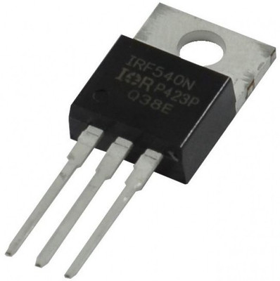 Ihc integrated circuit IC IRF540 (pack of 5 ) by Indian hobby center Electronic Components Electronic Hobby Kit