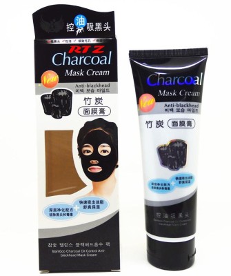 RTZ Charcoal peel off mask Face Mask Cream Blackhead Removal(120 ml)