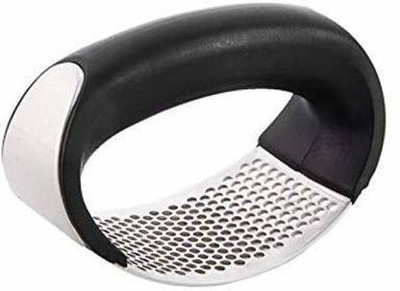 vyas Manual Garlic Press Grinding Slicer - Stainless Steel Garlic Mincer Crusher, Peeler and Chopper NA Peeler(Multicolor)