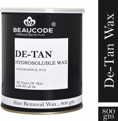 Beaucode Professional De-Tan Hydrosoluble Body wax for hair removal Wax(800 g)