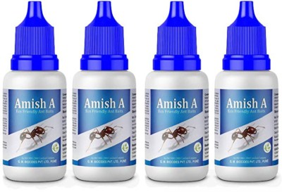 Amish Ant Repellent Eco-Friendly Ant Bait/Ant Repellent for Home/ant Killer Gel/ant Liquid/ant Organic Liquid/ant Gel Bait/Garden, Kitchen, Wall Edges Pack of 4(4 x 1 Units)