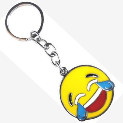 ZZZ Fashion Smiley-Emoji-Laughing-Face-Tears-of-Joy-Emotional Multicolour and Stylish and Key Chain for Girls- Boys Car, Bike , Bullet, Scooty, Home Gifted By Friends Key Ring Key Chain Key Chain