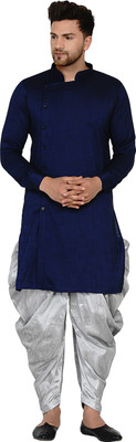 JIHUZUR Men Kurta Dhoti Set