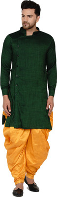JIHUZUR Men Kurta Dhoti Set