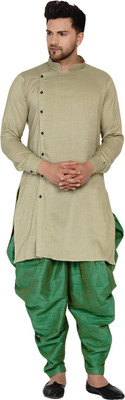 JIHUZUR Men Kurta Dhoti Set