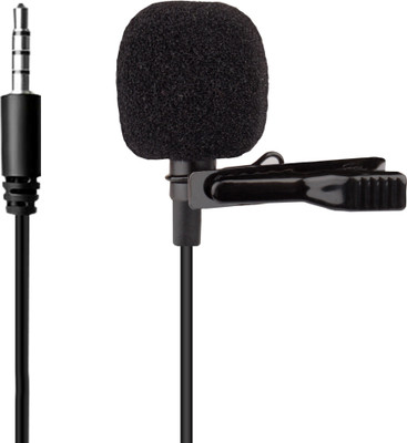 WRADER 3.5mm Clip Microphone, Omnidirectional Collar Mic Microphone
