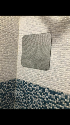 windowera NO DRILL REQUIRE, EASY STICK Bathroom Mirror\ Decorative Mirror(Square)