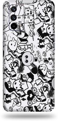 OggyBaba Realme X7 Max, Phone Back side Protector and Camera Protector Mobile Skin(Ultra Super Doodle Skin Skin Matte Finish)