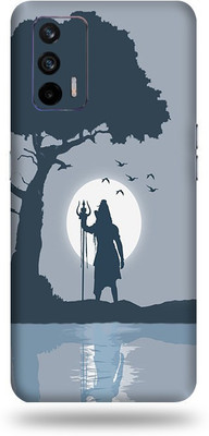 OggyBaba Realme X7 Max, Phone Back side Protector and Camera Protector Mobile Skin(Ultra Super Shiv-Ji Skin Gloss Finish)