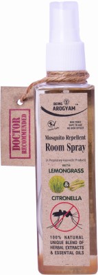Being Arogyam Mosquito Repellent Room Spray With Lemon Grass & Citronella(200 ml)