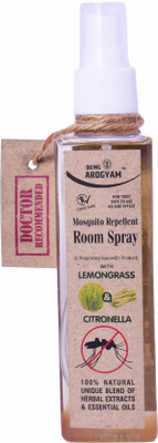 Being Arogyam Mosquito Repellent Room Spray With Lemon Grass & Citronella(200 ml)