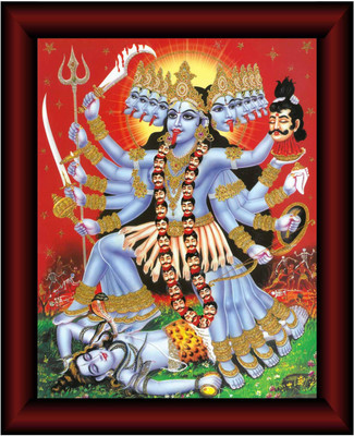 Darsh Craft Kali Mata Religious Frame