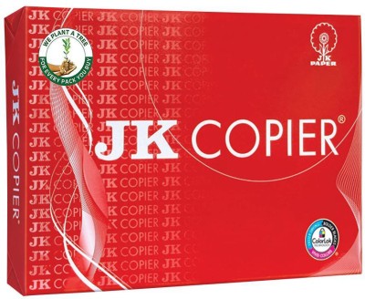 JK Copier Copier Unruled A4 75 gsm Copy Paper(Set of 1, White)