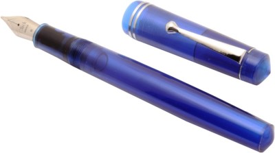 Ledos Ledos Click Aristocrat Full Demonstrator Blue 3 in 1 Ink Filling System Broad Nib Fountain Pen Fountain Pen(Blue)