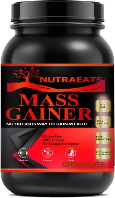 NutraEats Mass High Protein Weight Gainers/Mass Gainers (Chocolate)MW887 Ultra Weight Gainers/Mass Gainers(200 g, Chocolate)