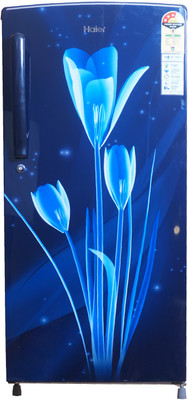 Haier 192 L Direct Cool Single Door 3 Star Refrigerator(Marine Lily, HRD-1923CML-E)