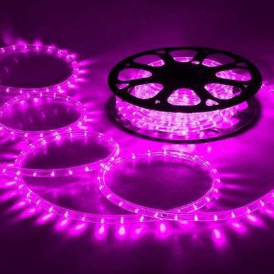 Online Generation 1201 LEDs 15.04 m Pink Steady Strip Rice Lights(Pack of 1)