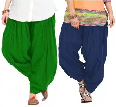SR Collection Indi Cotton Solid Patiala