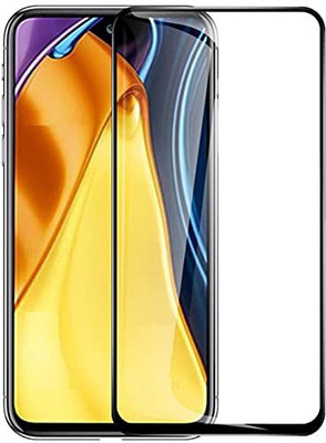 AKSHUD Edge To Edge Tempered Glass for POCO M3 Pro(Pack of 1)