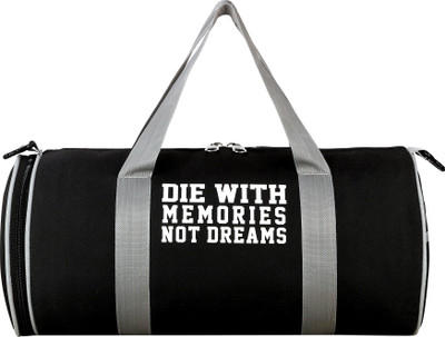 Dmade water resistant premium quality kit bag with separate shoe compartment(Black, Kit Bag)