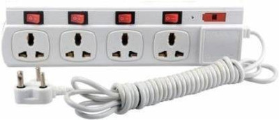 Leavess 4+4 4 SOCKET PLUS 4SWITCH EXTENSION BOARD WITH INDIVIIDUAL LED INDICATOR 4 Socket Extension Boards(White, 3 m) Leavess 4+4 4 SOCKET PLUS 4SWITCH EXTENSION BOARD WITH INDIVIIDUAL LED INDICATOR 4 Socket Extension Boards(White, 3 m)