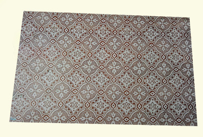 Welhouse India Rectangular Pack of 1 Table Placemat(Brown, Plastic)